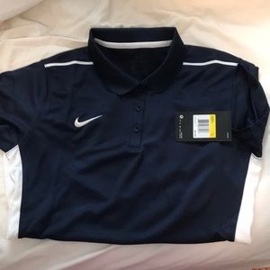 Women’s Nike Dry Fit Polo Navy